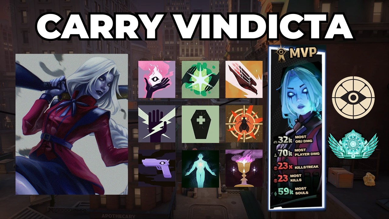 DOMINATING ETERNUS LOBBIES WITH HYBRID VINDICTA | DEADLOCK FULL GAME