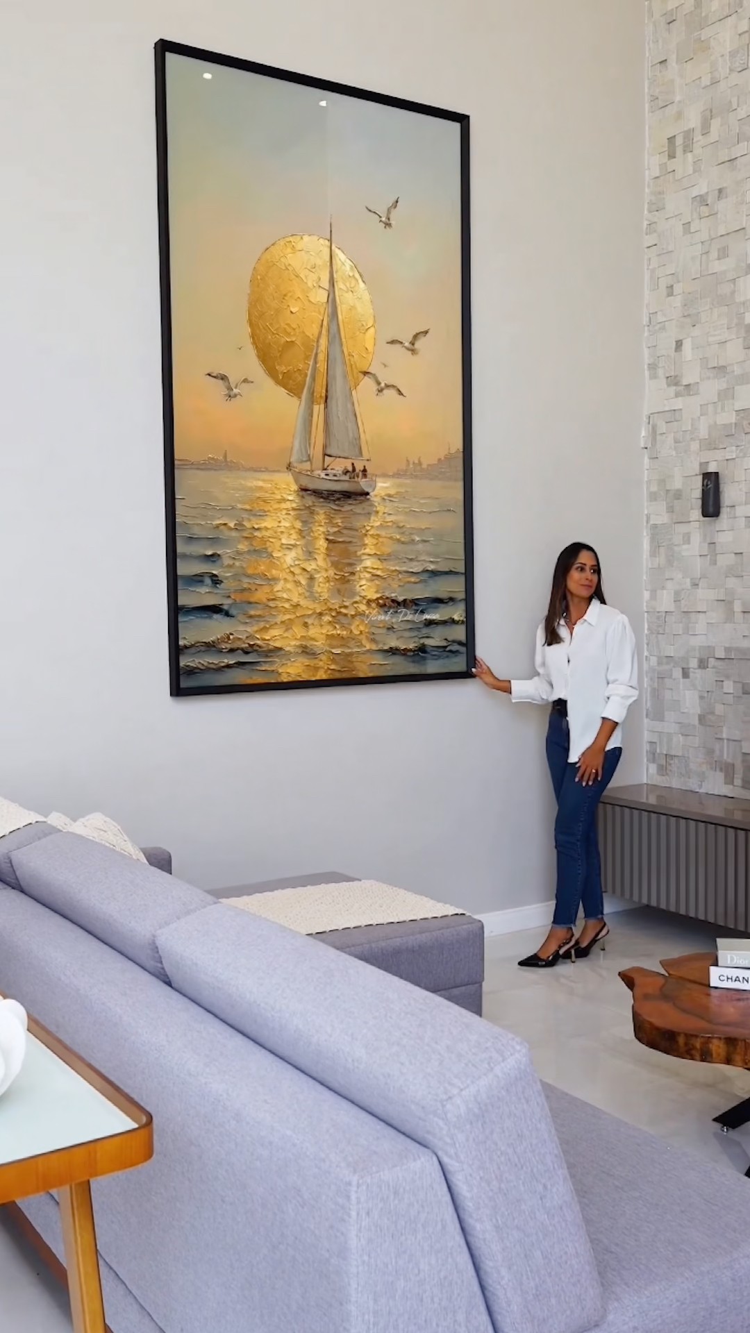 Vídeo de Quadro Destino Iluminado