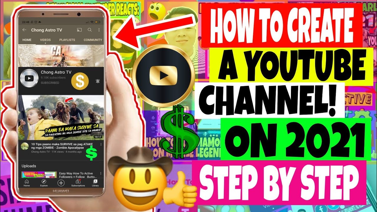 How To Create A Youtube Channel On Mobile Phone! Beginners Tips & Guide