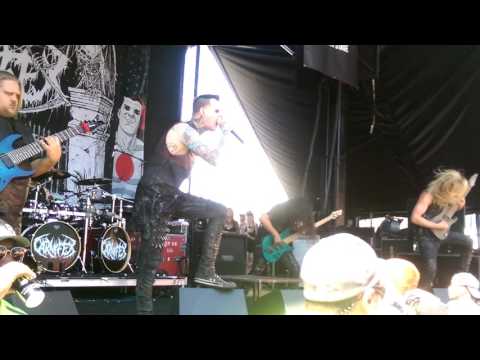 Carnifex - Slit Wrist Savior (Live) @ Warped Tour Las Vegas; 06/23/17