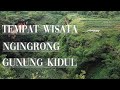 Tempat wisata ngingrong gunungkidul di sore hari