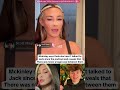 Mckinley says that she hasn’t talked to her ex Jack since there podcast #jackdoherty #fyp #viral