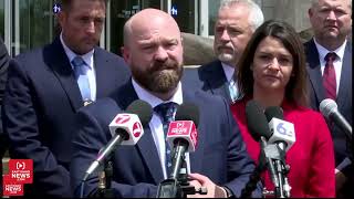 Prosecutors speak at news conference following Chad Daybell sentencing verdict