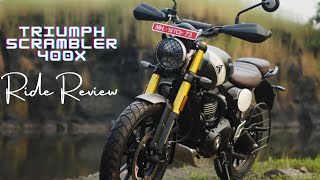 Triumph SCRAMBLER 400X | Ride Experience | The Quickshifters by The Quickshifters 5,832 views 2 months ago 7 minutes, 48 seconds