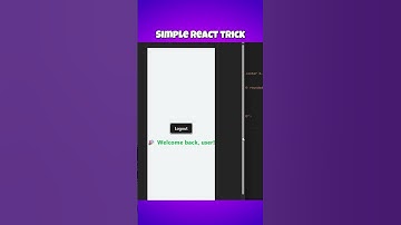 Simple React Trick to replace ternary operator #coding #learningreact