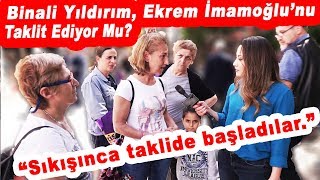 Binali Yıldırım, Ekrem İmamoğlu'nu Taklit Mi Ediyor?