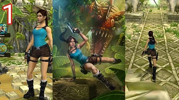 Lara Croft Tomb raider Relic Run iOS/Android Gameplay Walkthrough Part 1 Level 1-6 HD 60FPS