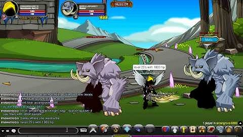 Adventure Quest Worlds Training and Rep guide for Arcangrove! (AQW)