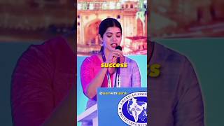 Meaning of real success?|| Tejaswini Manogna shortsyoutube motivation