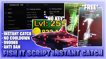 Fish It Script *NO KEY* - Instant Catch, Auto Farm, Auto Megalodon, Anti Ban & More! 🦈🎣