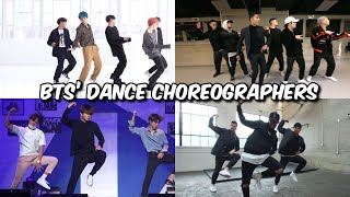 the people who made bts choreographies