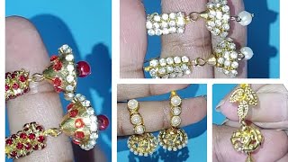 4 DIY innovative jewelry ideas |earrings making at home