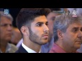 Marco Asensio se emociona en su presentación como jugador del Real Madrid