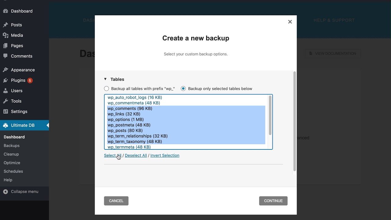Ultimate DB Manager Backup - YouTube