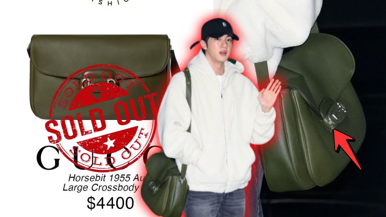 $4.400 GUCCI Bag Sold Out in Hours—U.S. Media Asks: Is Jin BTS Stronger Than Ads?