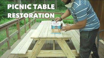 Can We Make This Old Picnic Table Look New Again?