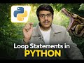 Loop Statement in Python 🔁 | For Loop, While Loop Explained in Hindi | Beginners Tutorial#python