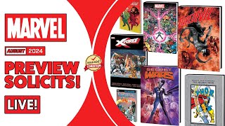 Marvel Comics Previews August 2024 Omnibus Epic Collections Trades Collected Editions 