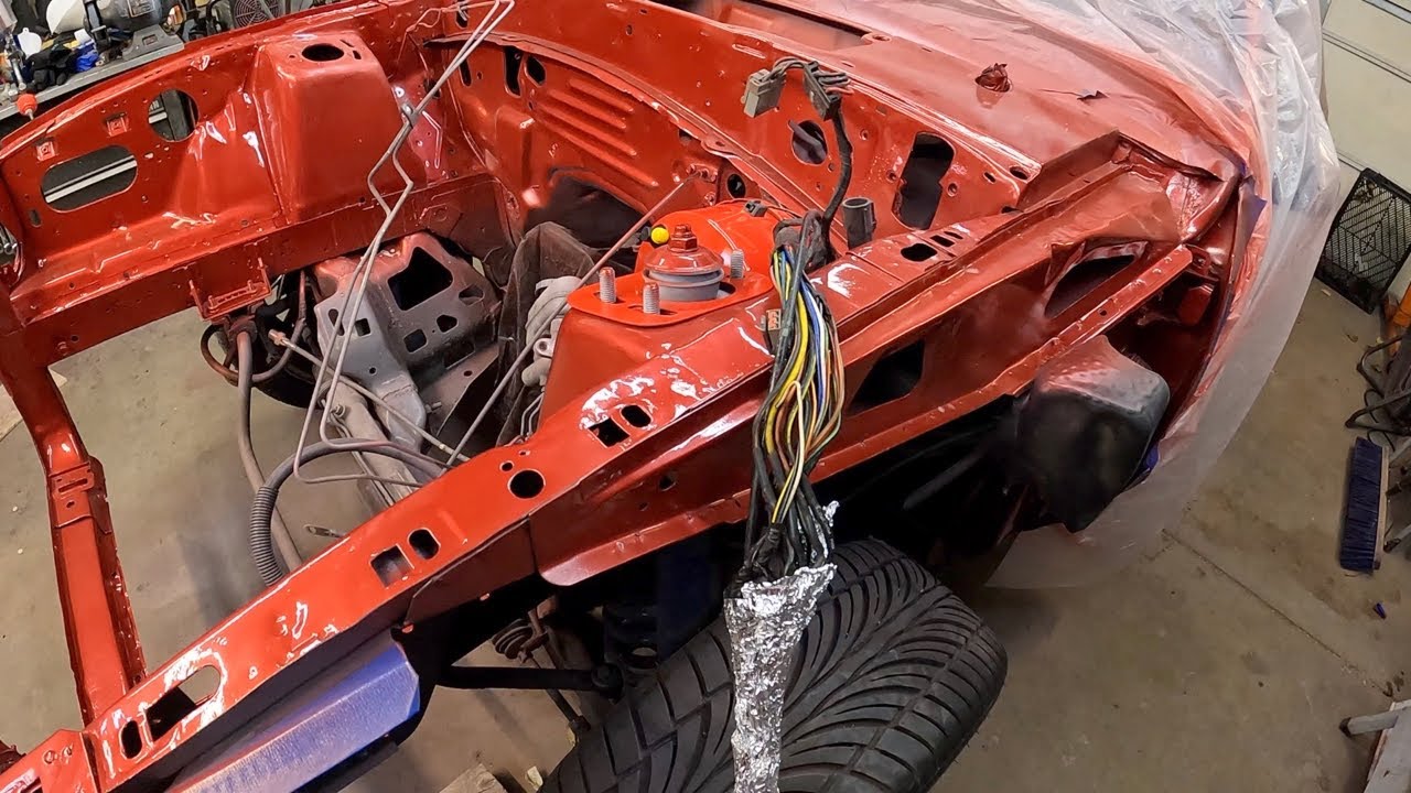 Foxbody DPH Painting The Brake Booster YouTube