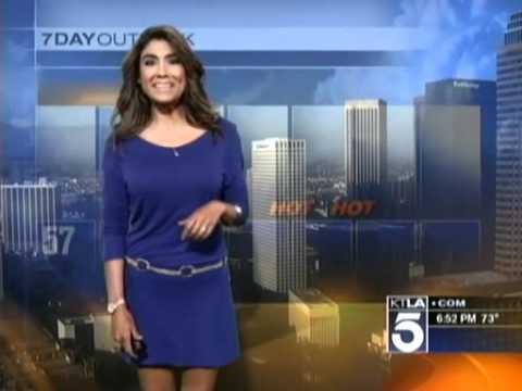 Vera Jimenez Little Blue Dress (KTLA - July 15th 2011) - YouTube