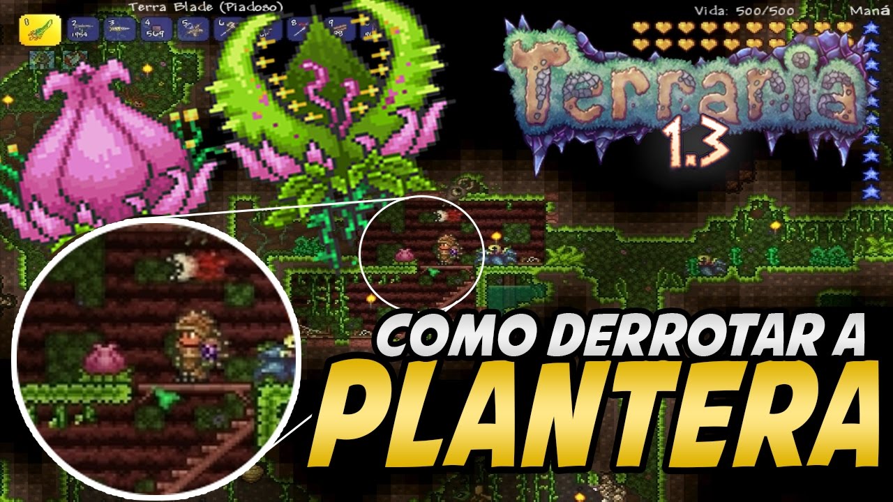 Como Derrotar Terraria Plantera?