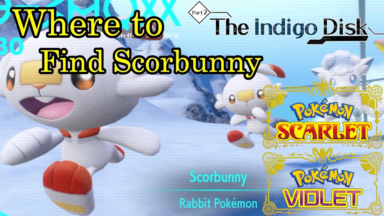Pokemon Scarlet and Violet - Where to Find Scorbunny - YouTube