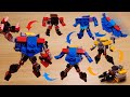 Mini LEGO brick combiner transformer robot Speedron X! #LEGO #MOC