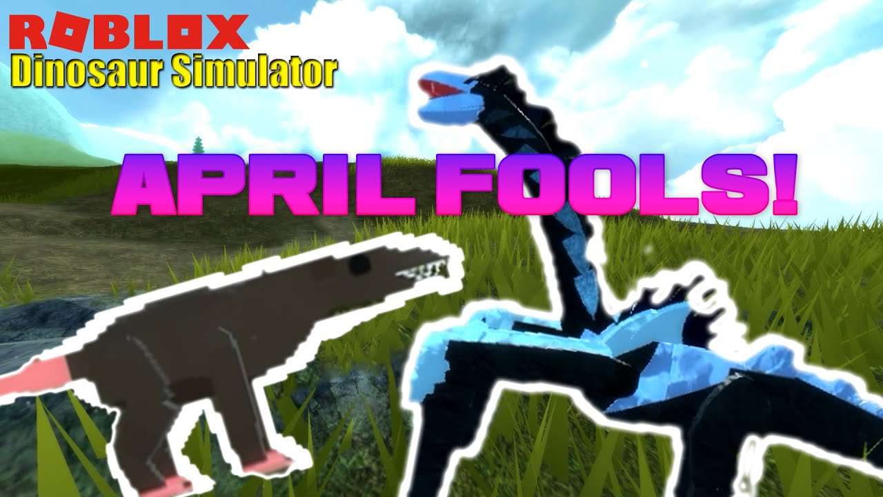 Roblox Dinosaur Simulator April Fools Update Youtube - roblox da nasal skin yapalar