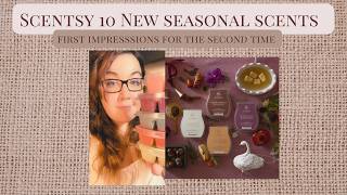 10 New Fall/Winter Scentsy Fragrances | 2nd First Impressions | Bars Better than the Stickers?
