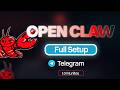 How to Install Clawbot with GPT (Full Setup + Telegram Bot Integration)