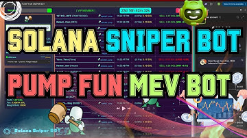 Solana MEV Sniper Bot Quick Guide | Pump Fun Token Sniper | Sandwich Crypto Bot Arbitrage trading