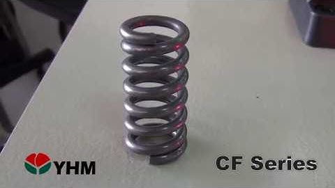 CNC Spring Machine CF-330-W.D. 3.2mm, O.D.16mm spring-YHM