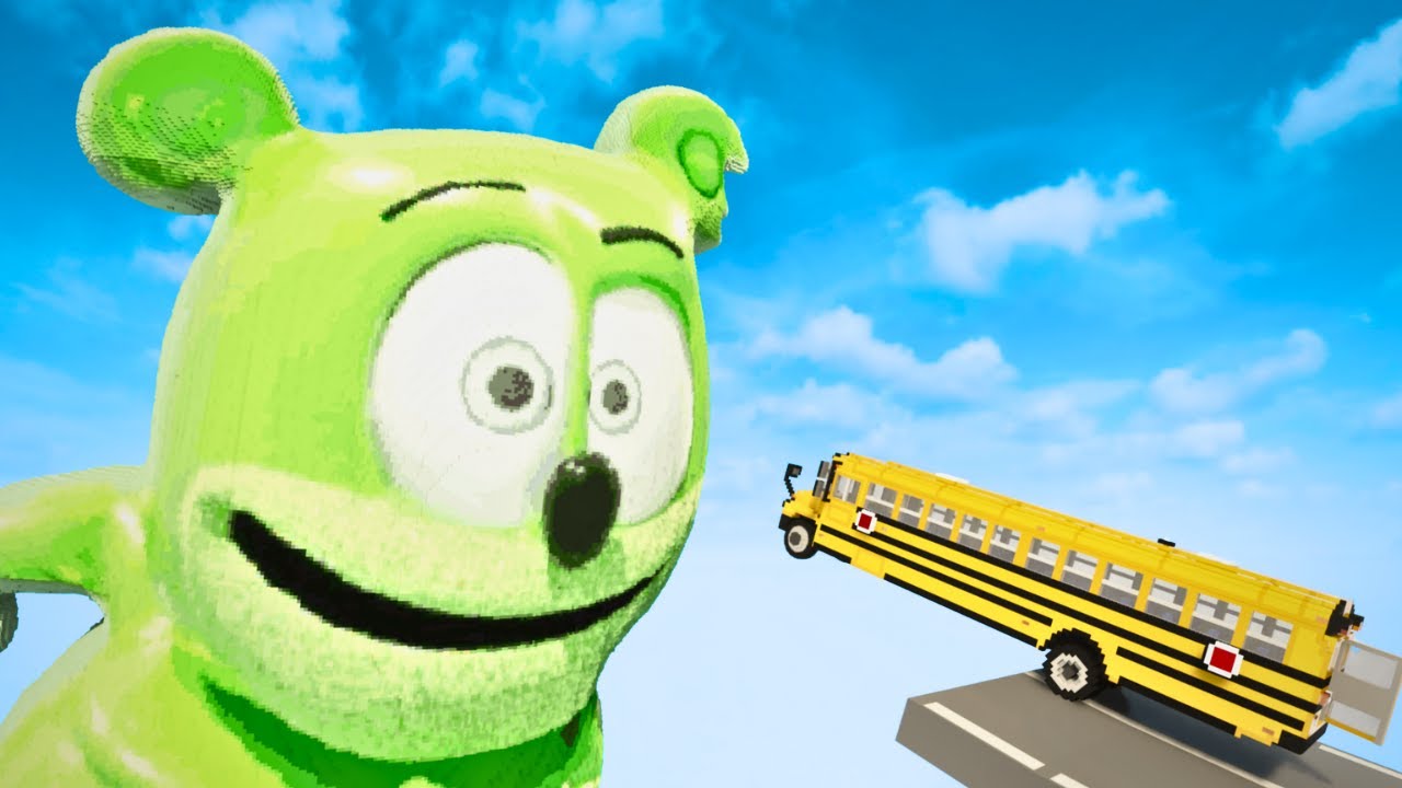 Gummybear vs Cars | Teardown