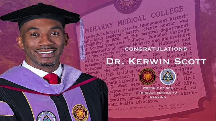Kerwin Scott's 2020 DDS Graduation from Meharry Me...