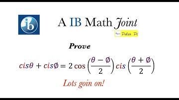 A Complex Proof (Cis + Product to Sum Formulae +++)