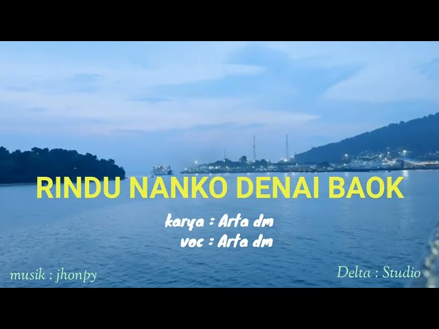 LAGU MINANG 2024 - ARTA DM - RINDU NANKO DENAI BAOK class=