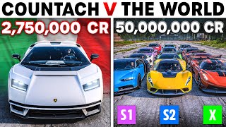Forza Horizon 5 | 2021 Lamborghini Countach VS The World! | The Fastest V12 Lamborghini Ever?