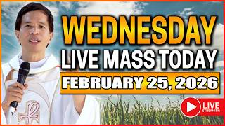 Download Lagu FILIPINO LIVE MASS TODAY ONLINE II FEBRUARY 25, 2026 II FR. FIDEL ROURA MP3