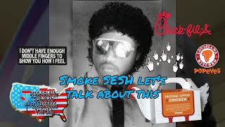 Smoke Sesh// Popeyes Rant #PopeyesChickenSandwich  #DiscGolf #RollUp #BeyondEmbarrassing