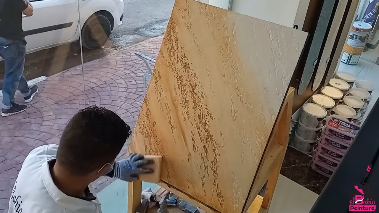 Home Design Travertino - Obiante - Meteore 10 | علم الترافانتينو مع الباهية دهانات