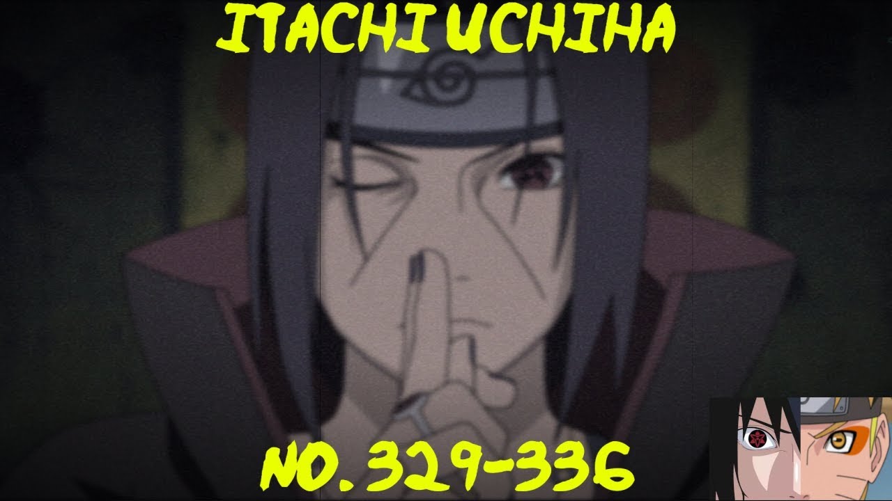 NSUNS4) Finish Cut-In Image: Itachi Uchiha No. 329-336 - YouTube