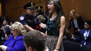 Kavanaugh Hearing Starts With A Bang As Protesters, Dems Interrupt Opening Statements