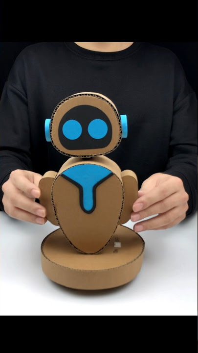 DIY Cardboard robot #shorts  #youtubeshorts