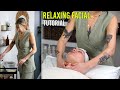 The Most Relaxing Facial Massage Tutorial Ever