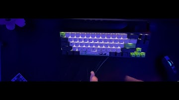 How to change color patterns on Ducky X Varmilo Miya Pro!