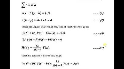 Control system\Lecture 3\ Mathematical Model \ Part 10