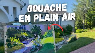 Gouache Tips for Painting Outdoors with Lizzie Hunter