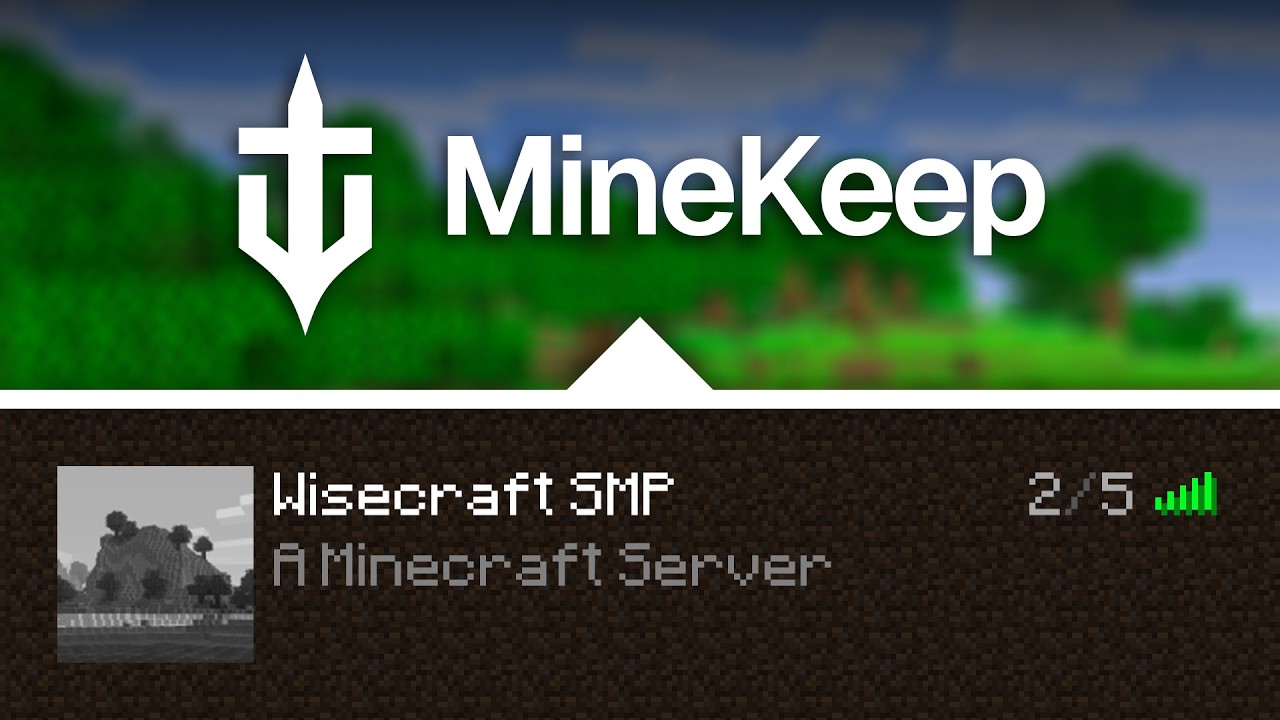 How to Start A Free Minecraft Server On Minekeep - YouTube