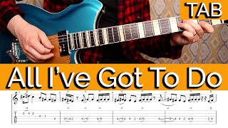 All I've Got To Do - Guitar TAB (The Beatles)