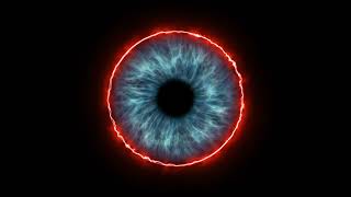 Red-Circled Blue Eye | HD Relaxing Screensaver